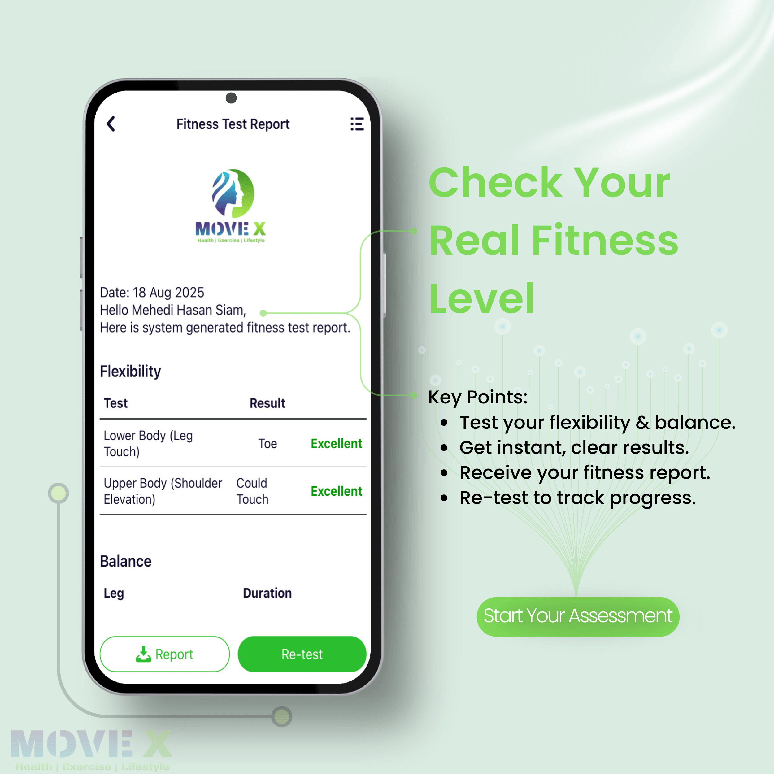 Fitness Report